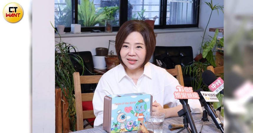 于美人透露自己中秋連假一個人住在飯店3天，專心寫論文。（圖／楊澍攝）