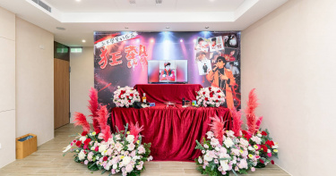 前曹西平先生靈堂已設立完成,自10日至26日每日下午2點至5點開放弔唁。(圖/冬瓜行旅提供)