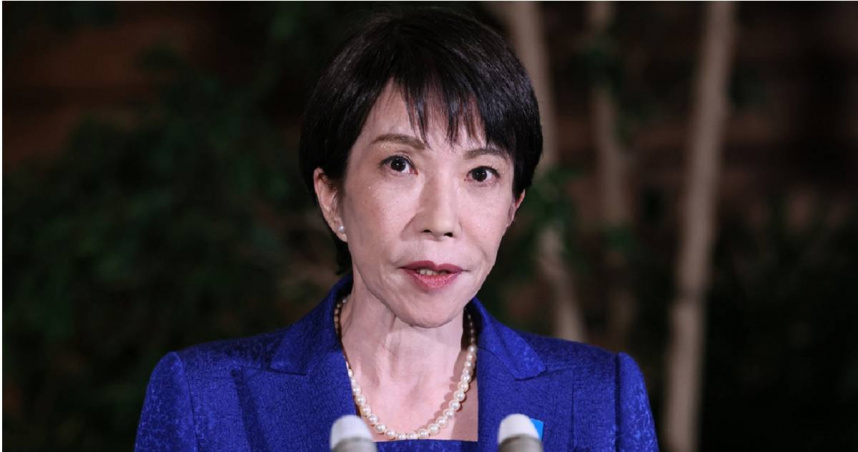 日本首相高市早苗。（圖／達志／美聯社）