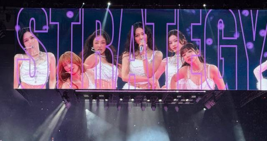 Twice《THIS IS FOR》台北站最終場。（圖／讀者提供）