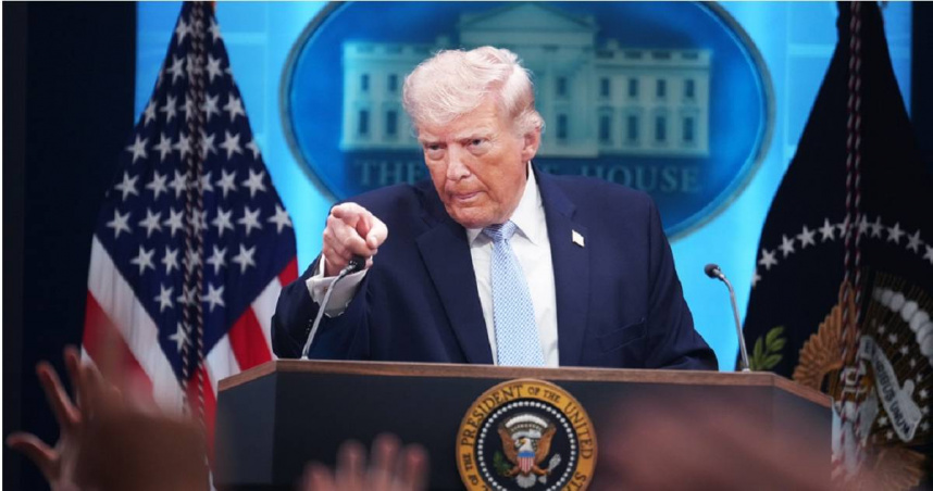 美國總統川普（Donald Trump）。（圖／達志／美聯社）