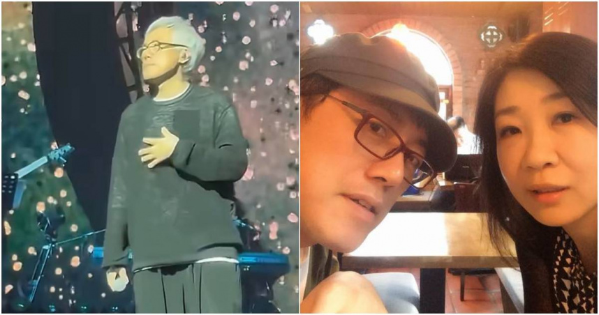 知名歌手張宇與愛妻十一郎（本名蕭慧文）攜手走過將近30年的婚姻時光。（圖／翻攝自Facebook／張宇十一郎粉絲頁）
