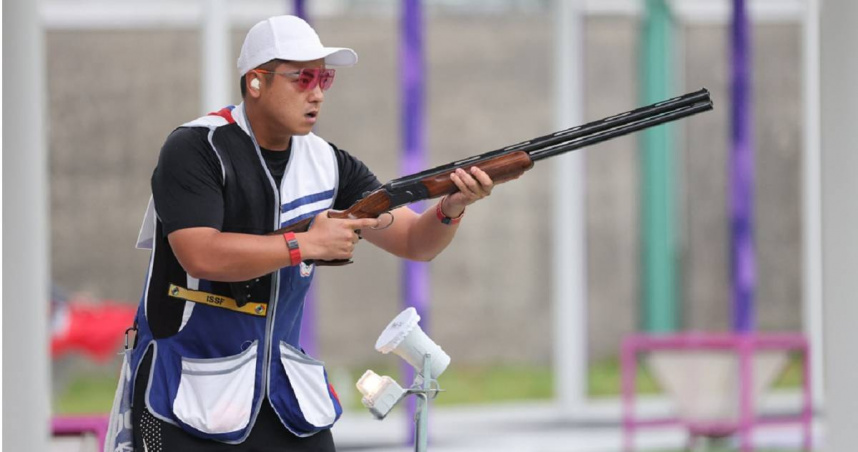 中華隊射擊好手李孟遠。（圖／中華奧會）