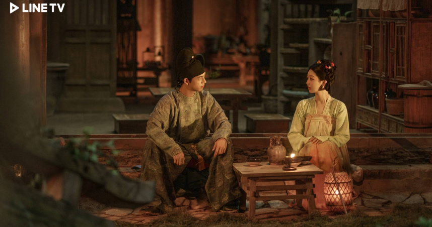 《國色芳華》楊紫、李現感情升溫。（圖／LINE TV）