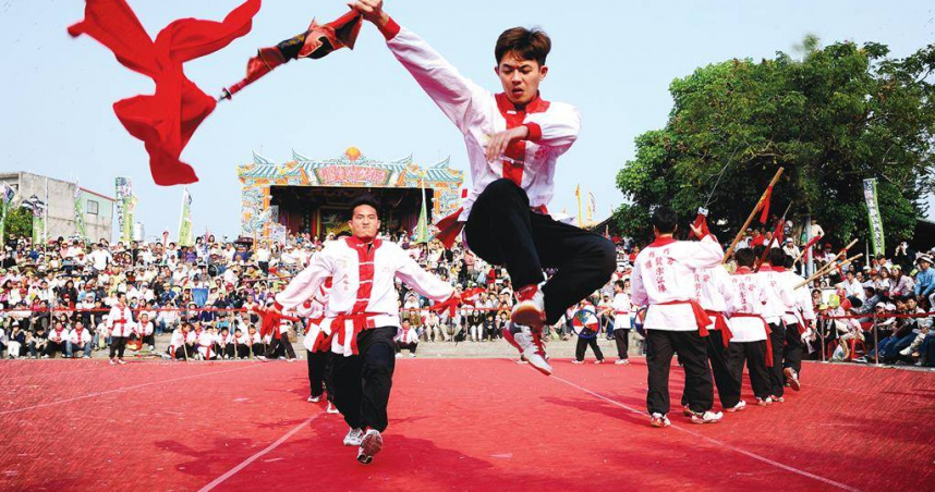 台灣觀光100亮點內門宋江陣。（圖／觀光署提供）