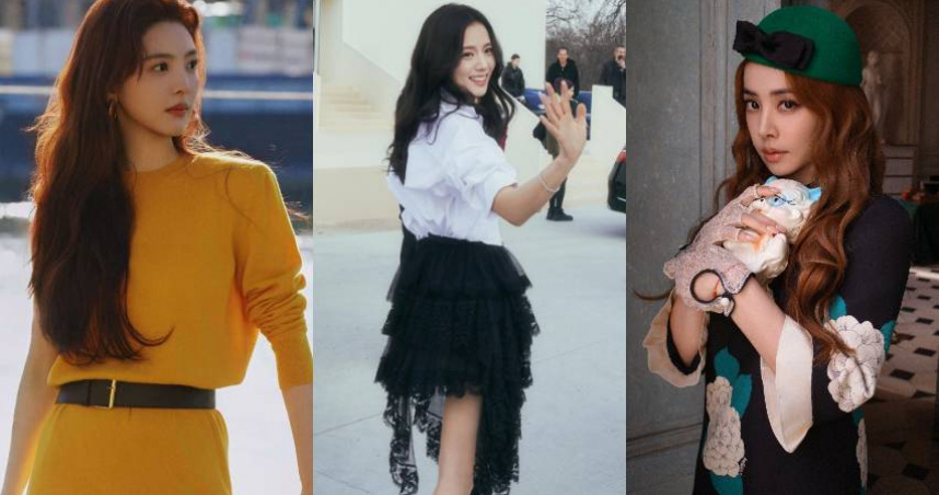 （圖／章若楠微博、JISOO IG、蔡依林工作室微博）