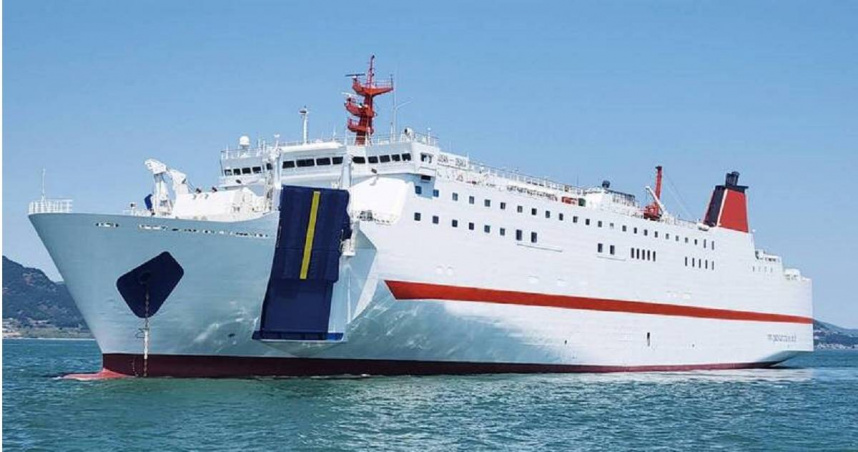 今年9月開通往返於台灣基隆與日本石垣島的郵輪航線，傳言最便宜票價僅1萬日圓（約新台幣2100元），引發民眾討論。不過業者出面澄清「不會那麼便宜」。（圖／翻攝華岡集團官網）