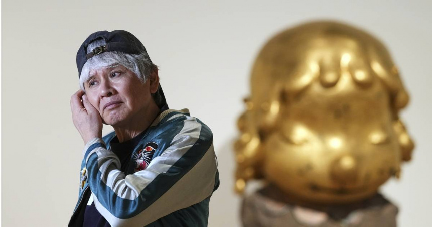 日本藝術家奈良美智。（圖／達志／美聯社）