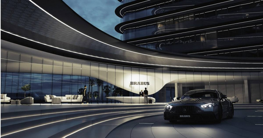 「BRABUS ISLAND」是BRABUS推出的首個房地產開發案，位於阿布達比的核心地段，8月起開放亞洲車主購買。（圖╱BRABUS提供）