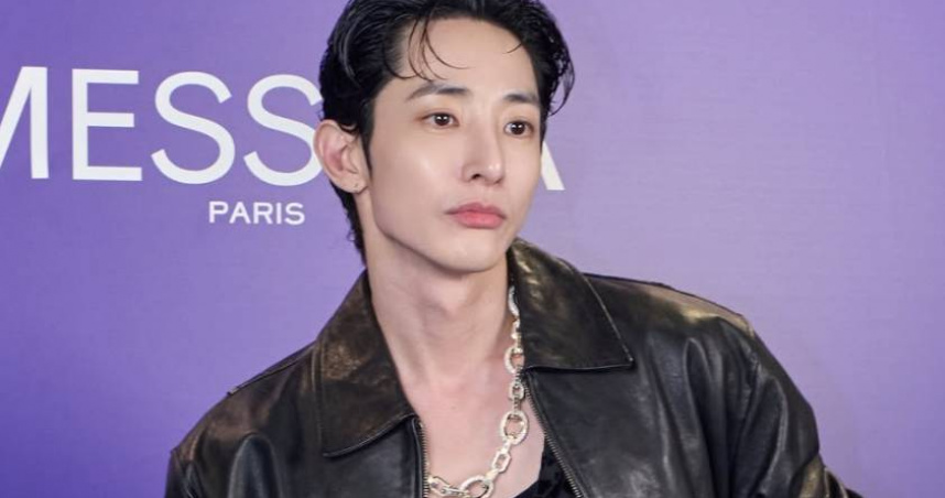 李洙赫大陸見面會累到脫水。（圖／翻攝自instagram＠leesoohyuk）