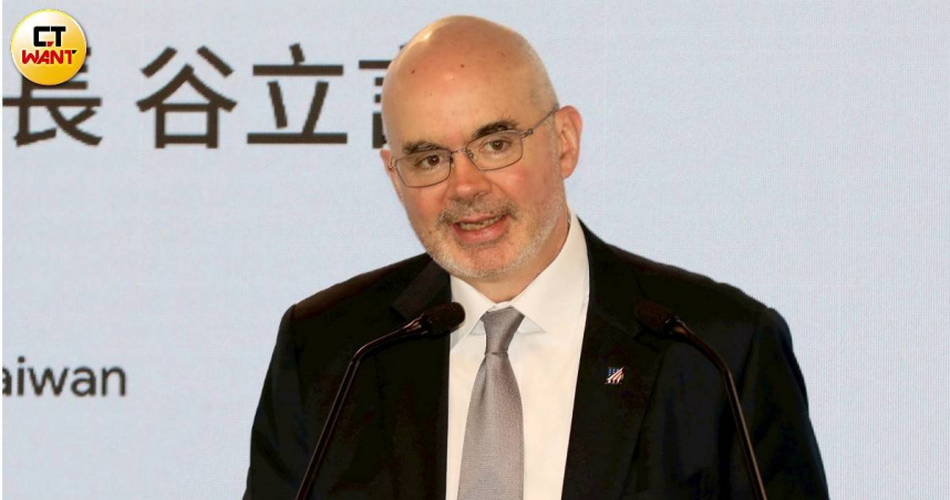 美國在臺協會（AIT）處長谷立言（Raymond Greene）（圖）一席「自由不是免費的」爭議在朝野餘波盪漾。（圖／侯世駿攝）