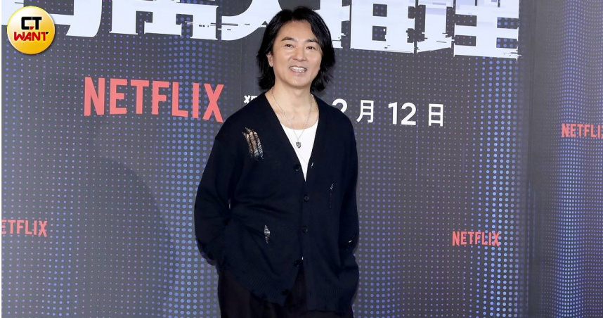 鄭伊健在《百萬人推理》使用配音。（圖／侯世駿攝）