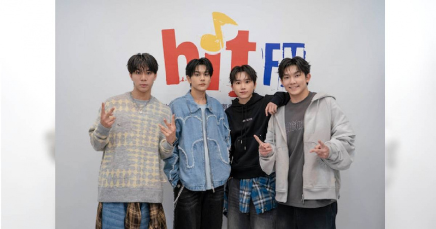 Hit Fm初四邀請AcQUA源少年主持特別節目。（圖／Hit Fm聯播網）