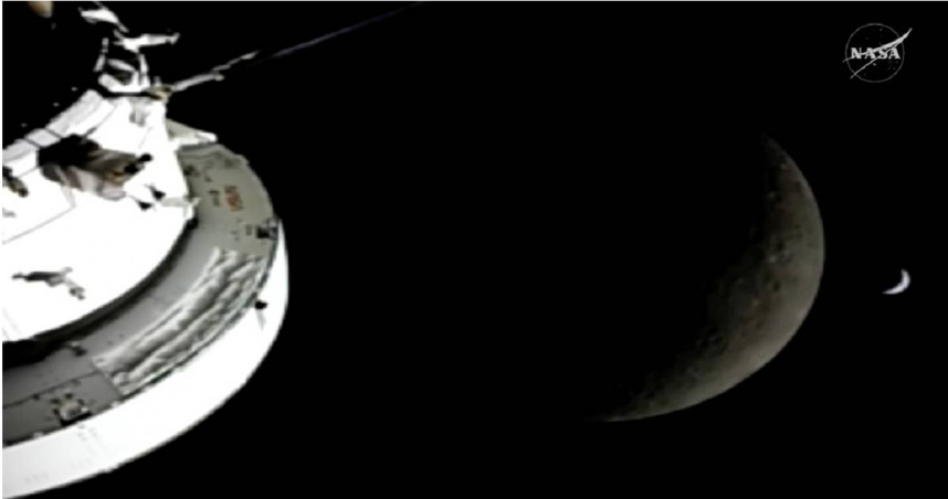 美國國家航空暨太空總署（NASA）提供的影片截圖。（圖／達志／美聯社）