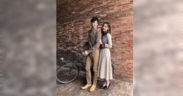 安心亞勾師弟沙灘漫舞 夢想海邊拍婚紗