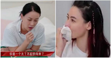 那英投降!「了不起的母親」惹哭張柏芝 她「親吻臉頰」破不合傳言
