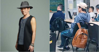 男星台師大攻讀碩士?捕獲60歲上課「超認真」背影 網一看全跪了