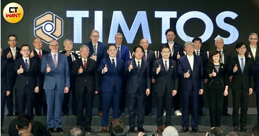 台北國際工具機展開幕典禮。（圖／黃耀徵攝）