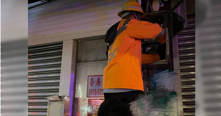 越式洗頭店提供性交易遭開罰2次，仍持續營業樹林警祭鐵腕斷水斷電。（圖／翻攝畫面）