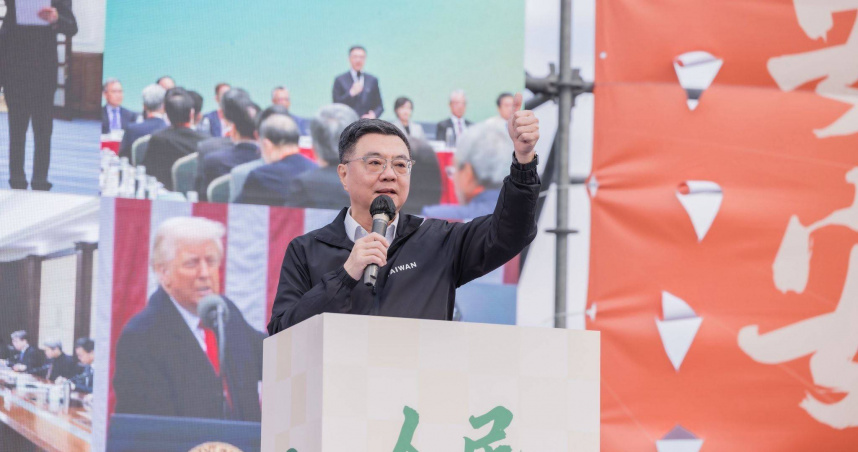 行政院長卓榮泰率領官員與立委前往新竹市舉行「人民是頭家」宣講會，現場湧入支持群眾。（圖／取自卓榮泰臉書）