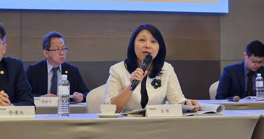 台灣虎航19日完成新一屆董事改選，由黃世惠續任董事長。（圖／台灣虎航提供）