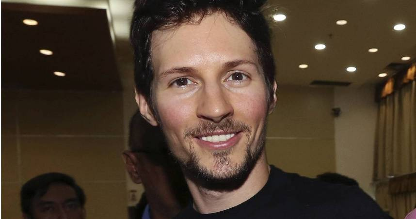 Telegram創辦人杜洛夫（Pavel Durov）。（圖／達志／美聯社）