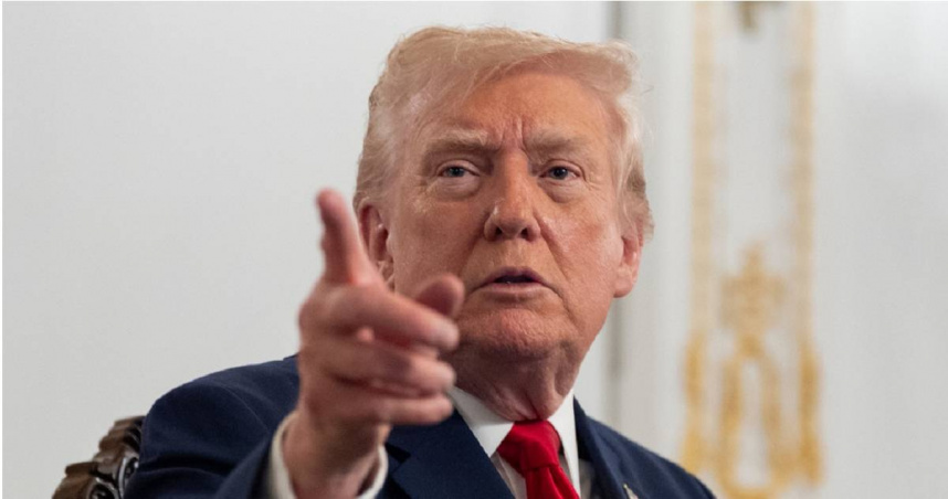 美國總統川普（Donald Trump）。（圖／達志／美聯社）