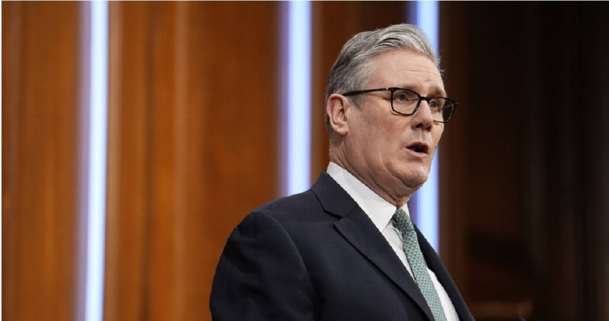 英國首相施凱爾（Keir Starmer）。
