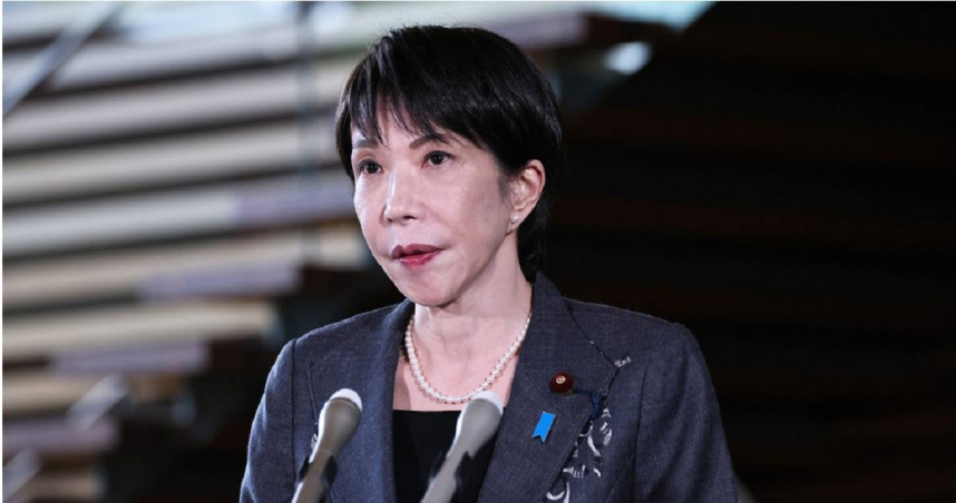 日本首相高市早苗。（圖／達志／美聯社）