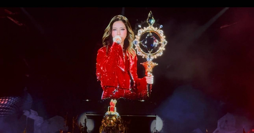 鄧紫棋首度在大巨蛋開唱。（圖／讀者提供）