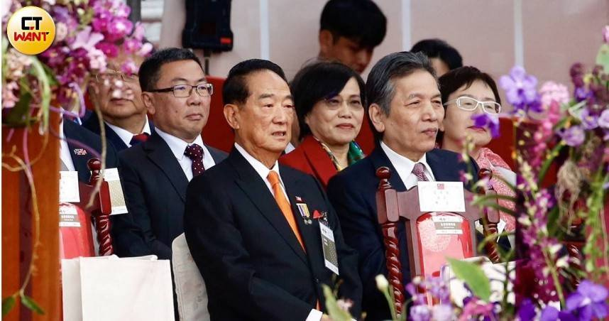 親民黨主席宋楚瑜期許，兩岸高層透過對話交流，有助化解誤會、增進互信。（圖／黃耀徵攝）