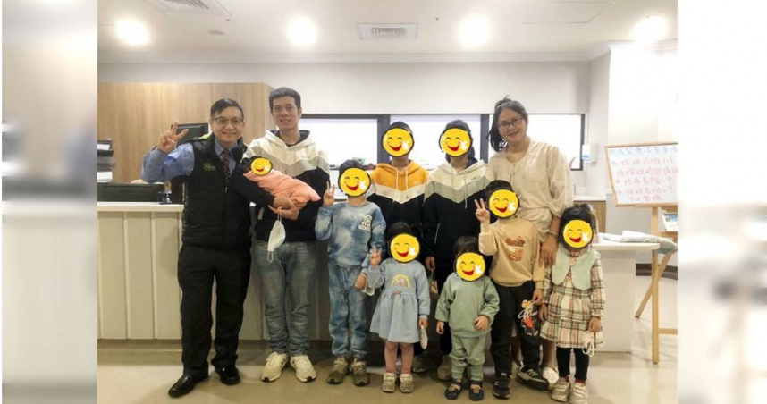 台中市1名36歲張姓婦人與丈夫結婚多年，因為夫妻倆都非常喜歡孩子，婚後至今已育有8名子女，最近更傳出懷上第9胎的喜訊。（圖／三立新聞網提供）