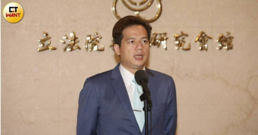 民眾黨竹北市長候選人邱臣遠。（圖／CTWANT攝影組）