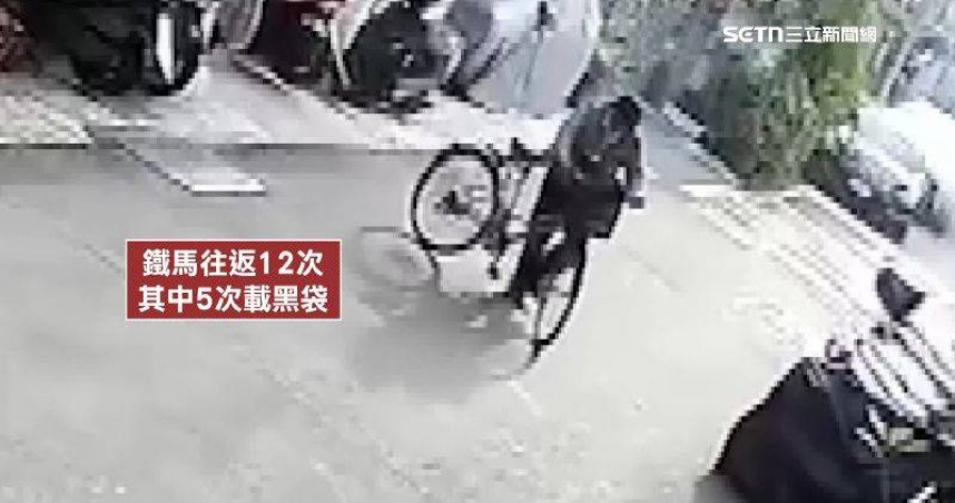 張男在短短4小時內出入住家12次。（圖／三立新聞網）