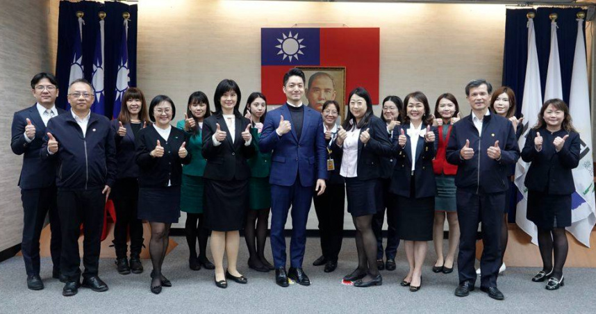 北市警局17日舉辦治安會報，表揚去年阻詐能量最強的4大銀行。（圖／翻攝畫面）