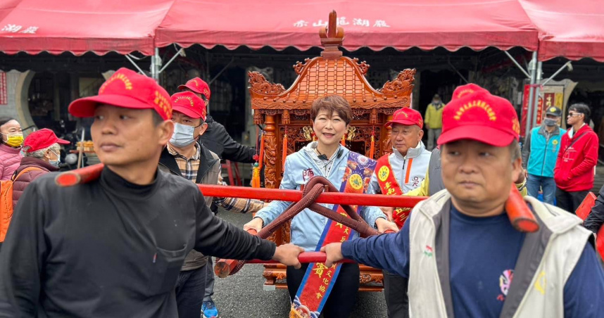 立委陳亭妃有意參選台南市長，民調領先與總統賴清德關係密切的立委林俊憲。（圖／翻攝自陳亭妃臉書）