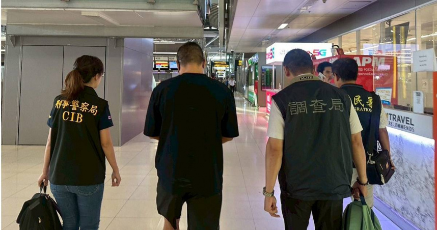 黃姓男子因運輸毒品遭重判10年6月,卻偷渡持假護照前往泰國闖關遭捕,如今服刑期滿將押解回台。(圖/翻攝畫面)