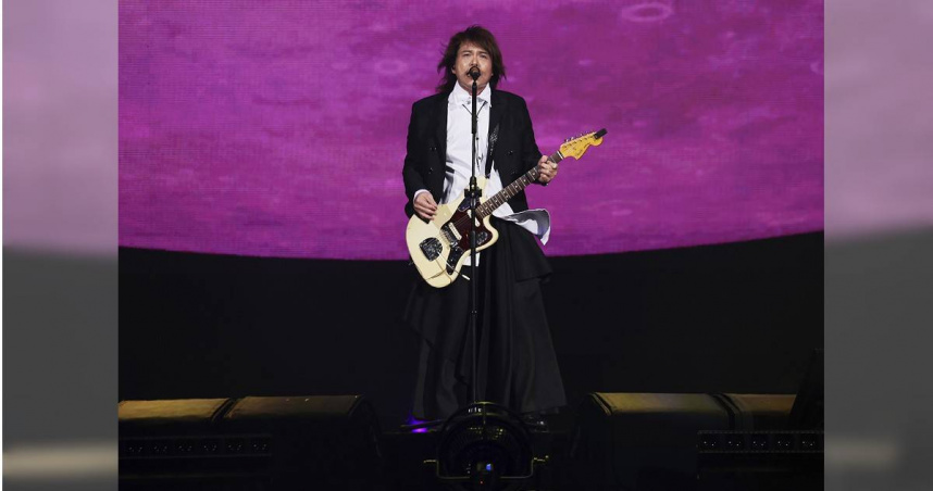 伍佰《Rock Star 2》將於10月2日登上日本橫濱的萬人場館「Pia MM Arena」演出。（圖／月光音樂提供）