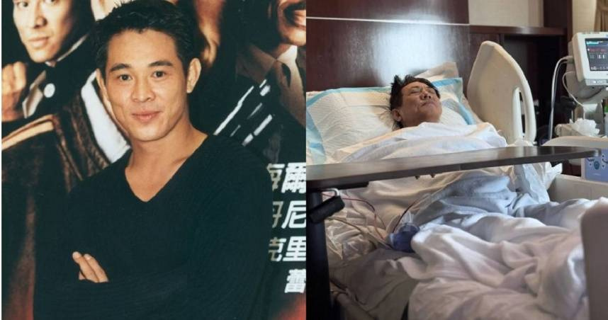 香港武打巨星李連杰，現年62歲的他健康亮紅燈，親自證實住院的消息。（圖／報系資料照、翻攝自李連杰抖音）