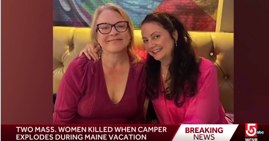 罹難者為58歲的凡杜拉拉吉與57歲的皮爾施，兩人原為慶祝生日相約露營。（圖／翻攝自WCVB Channel 5 Boston）