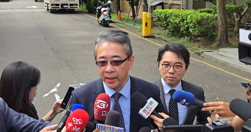 柯文哲律師鄭深元8日上午辦理律見，表示柯文哲同意辦保。（圖／翻攝畫面）