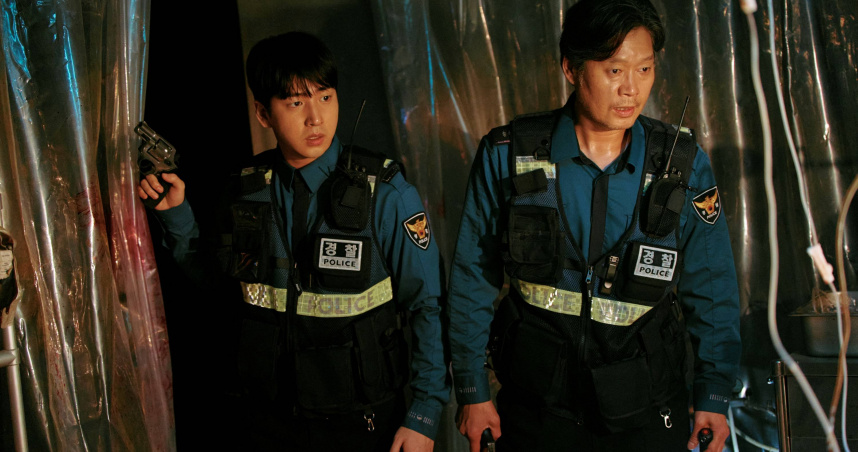 韓國驚悚電影《咒你》由劉宰明、與車善玗等多位實力派與人氣偶像演員共同演出。（圖／華映娛樂提供）