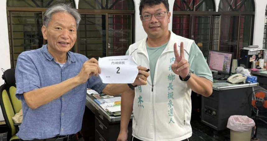 內埔鄉民代表鍾育杰正爭取黨內初選鄉長，卻疑賄選被聲押。（圖／翻攝鍾育杰臉書）