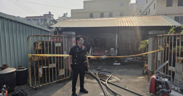 高雄獨居老婦命喪火窟，警消撲滅後驚見遺體。（圖／翻攝畫面）