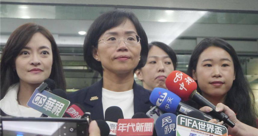 蘇巧慧接受媒體採訪。（圖／報系資料庫）