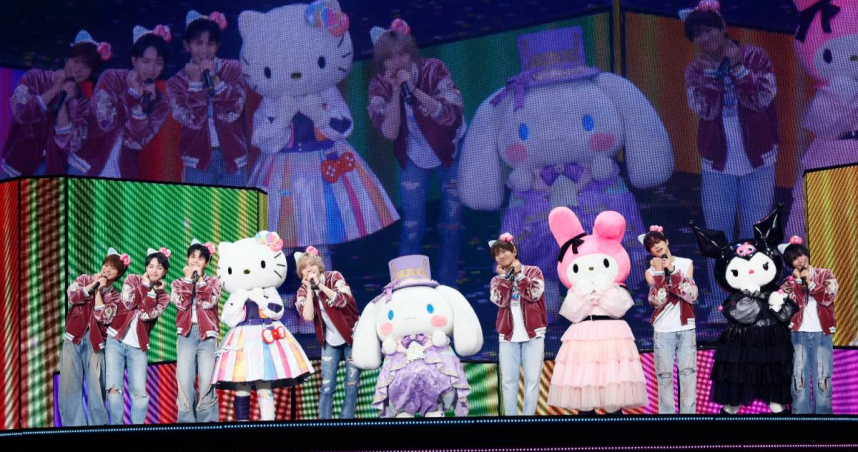 浪花男子巡演最終場同台三麗鷗明星　再宣布追加4場巨蛋演唱會