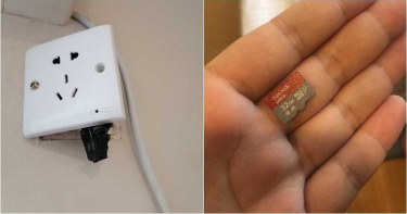 女租客瞄電源插座冒亮光 拆開驚見針孔攝影機…還存3千多部影片