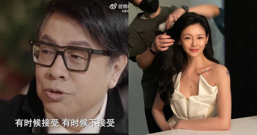 蔡康永（左）首談大S離世。（圖／翻攝微博、大S臉書）