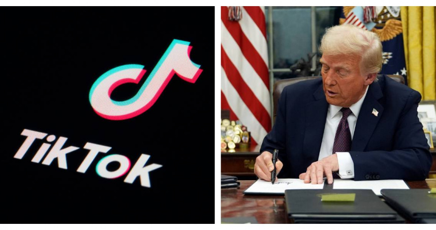 TikTok出售期限逼近，傳川普4月5日會前敲定。（示意圖／達志／美聯社）