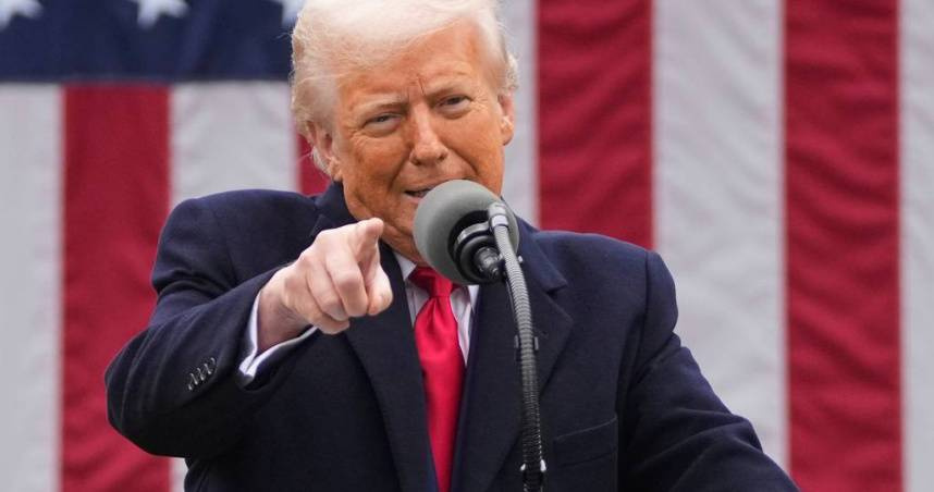 美國總統川普（Donald Trump）。（圖／美聯社／達志）